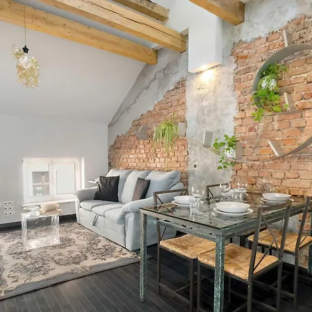 公寓 Two-level With Air Conditioning And Workspace Close To The Center By Renters *