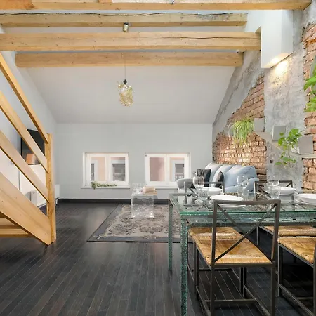 Two-level With Air Conditioning And Workspace Close To The Center By Renters 波兹南